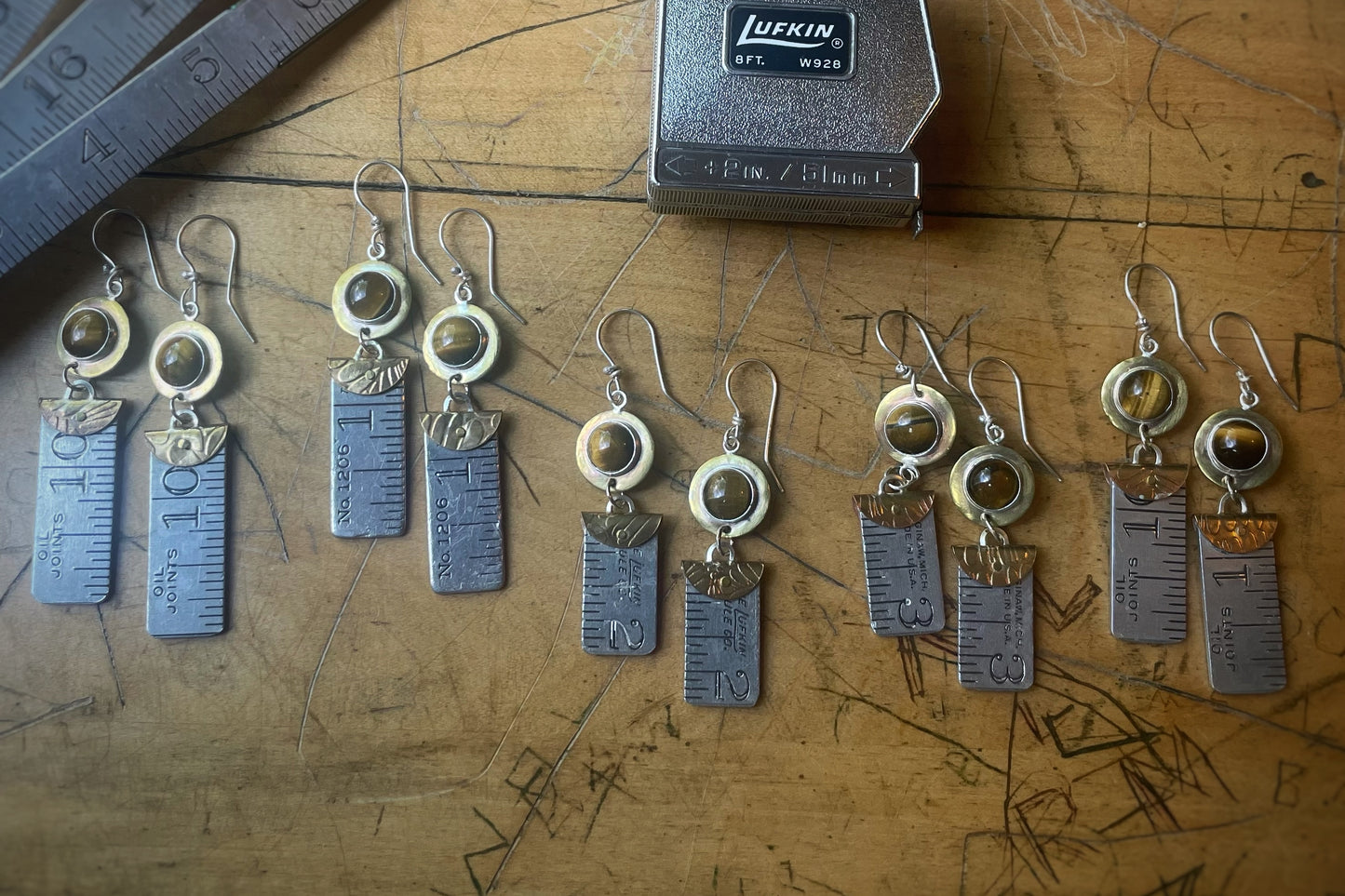 Tiger Eye Lufkin Dangle