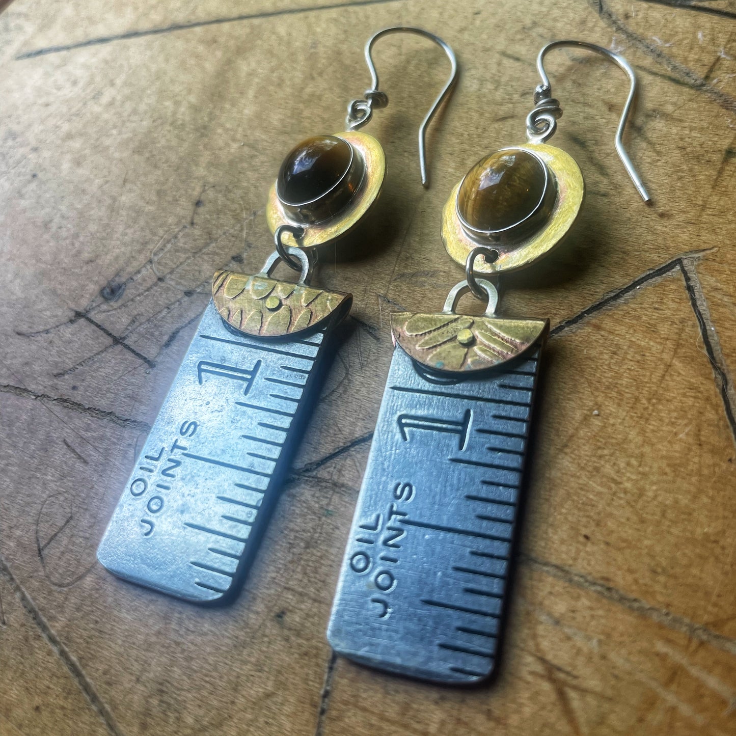 Tiger Eye Lufkin Dangle