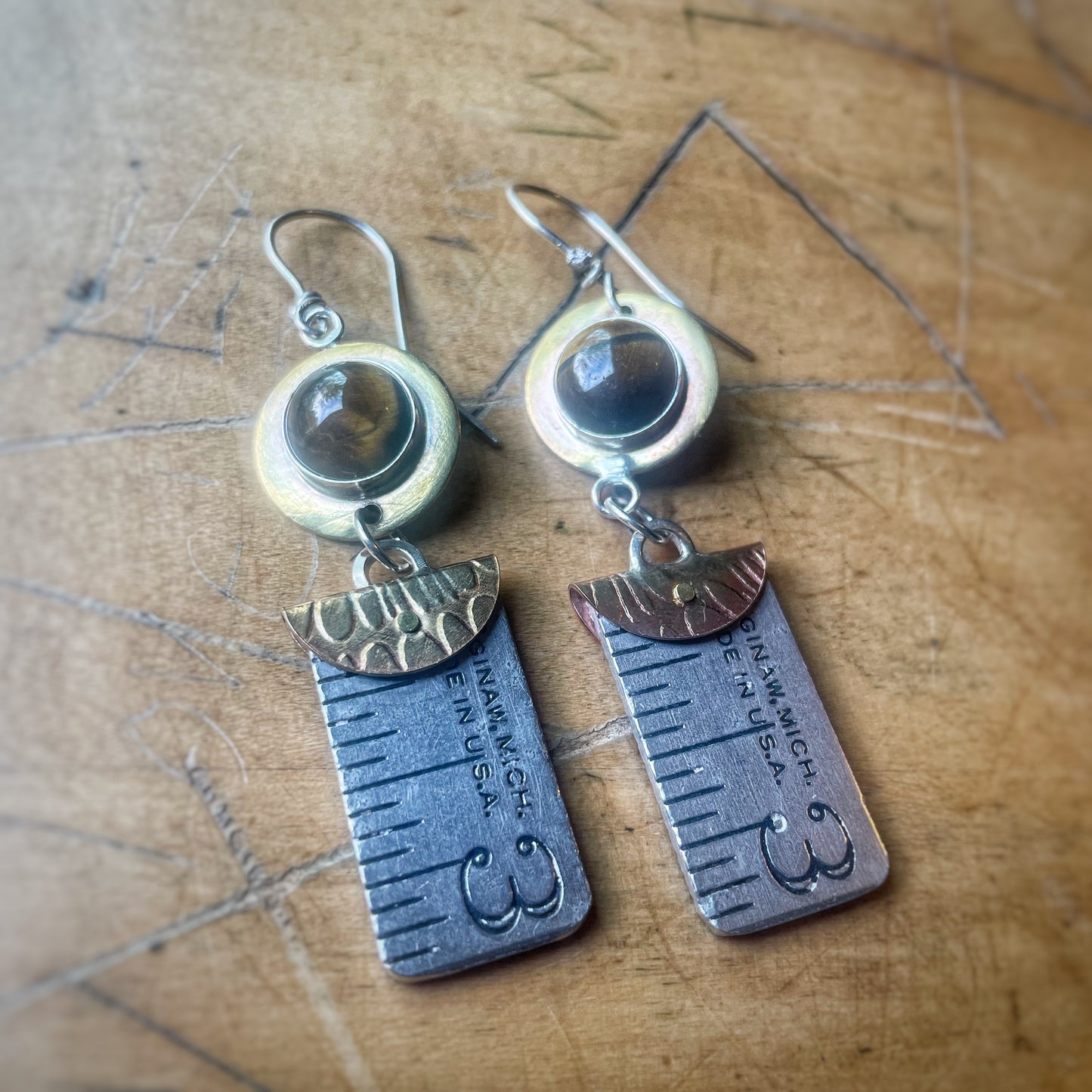 Tiger Eye Lufkin Dangle