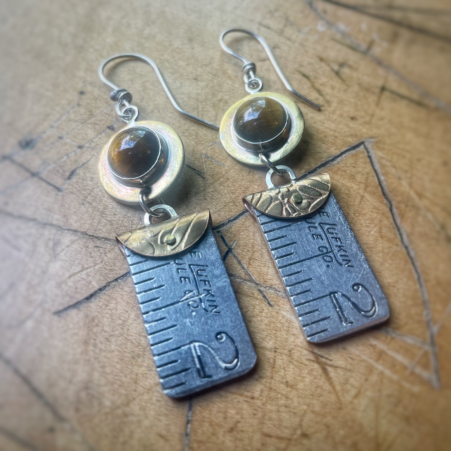 Tiger Eye Lufkin Dangle