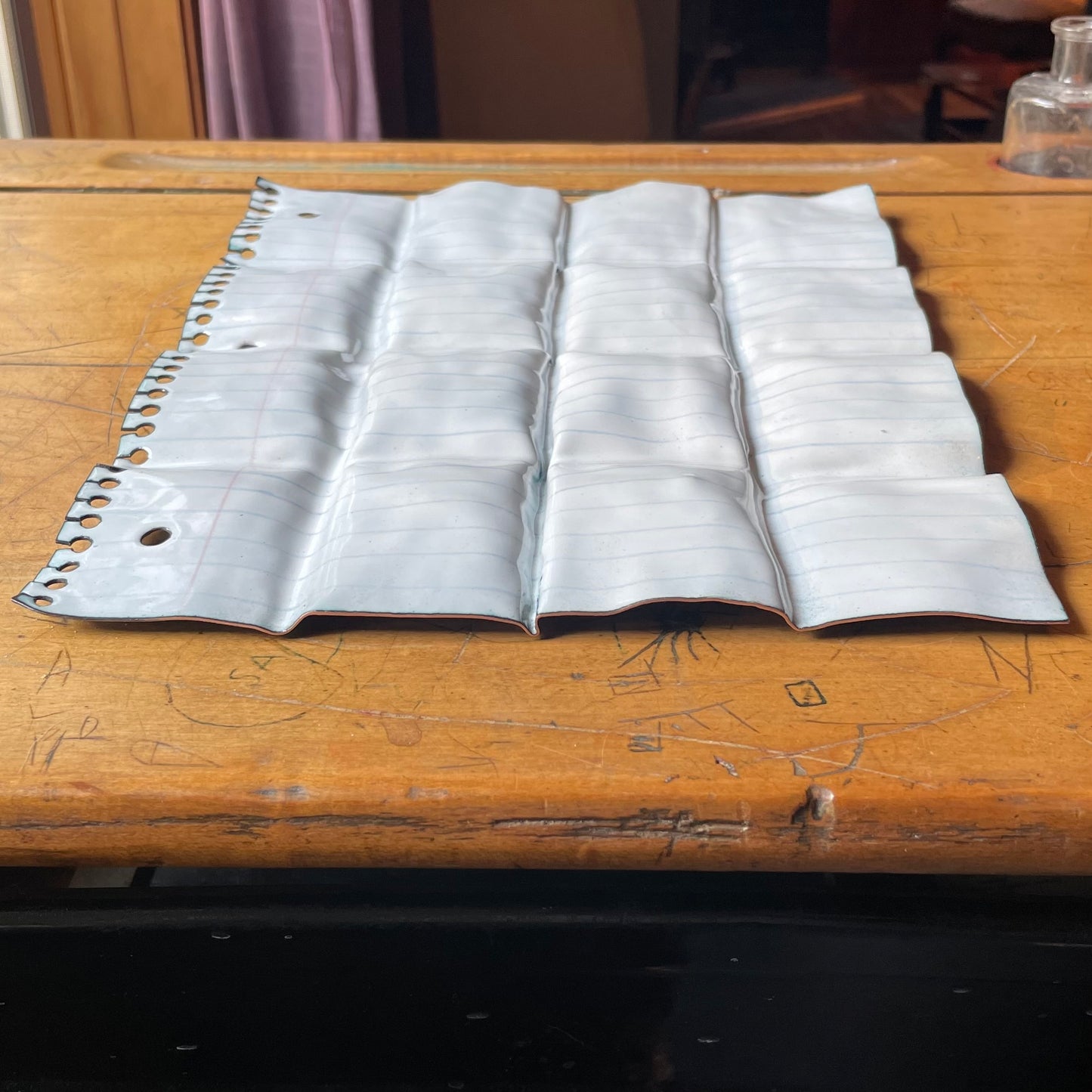 Spiral bound notebook paper