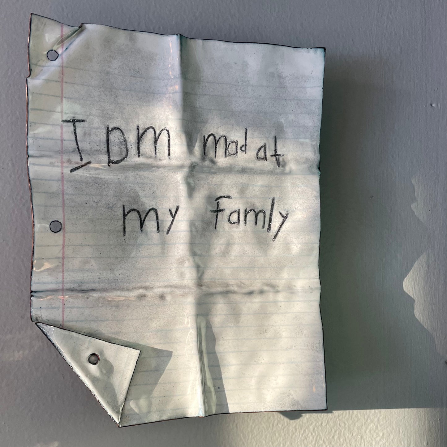 I am mad at my family