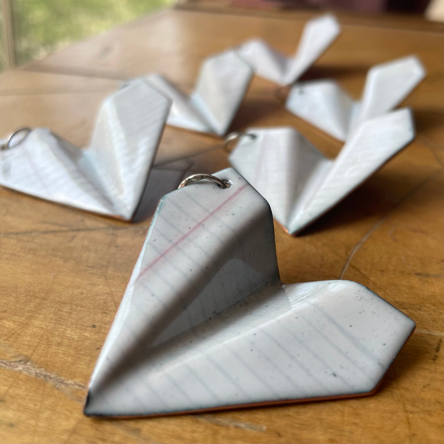Enameled Paper Aiplanes