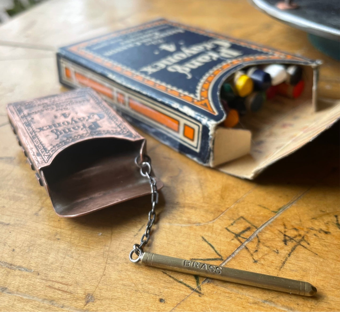 Crayon Box Brooch